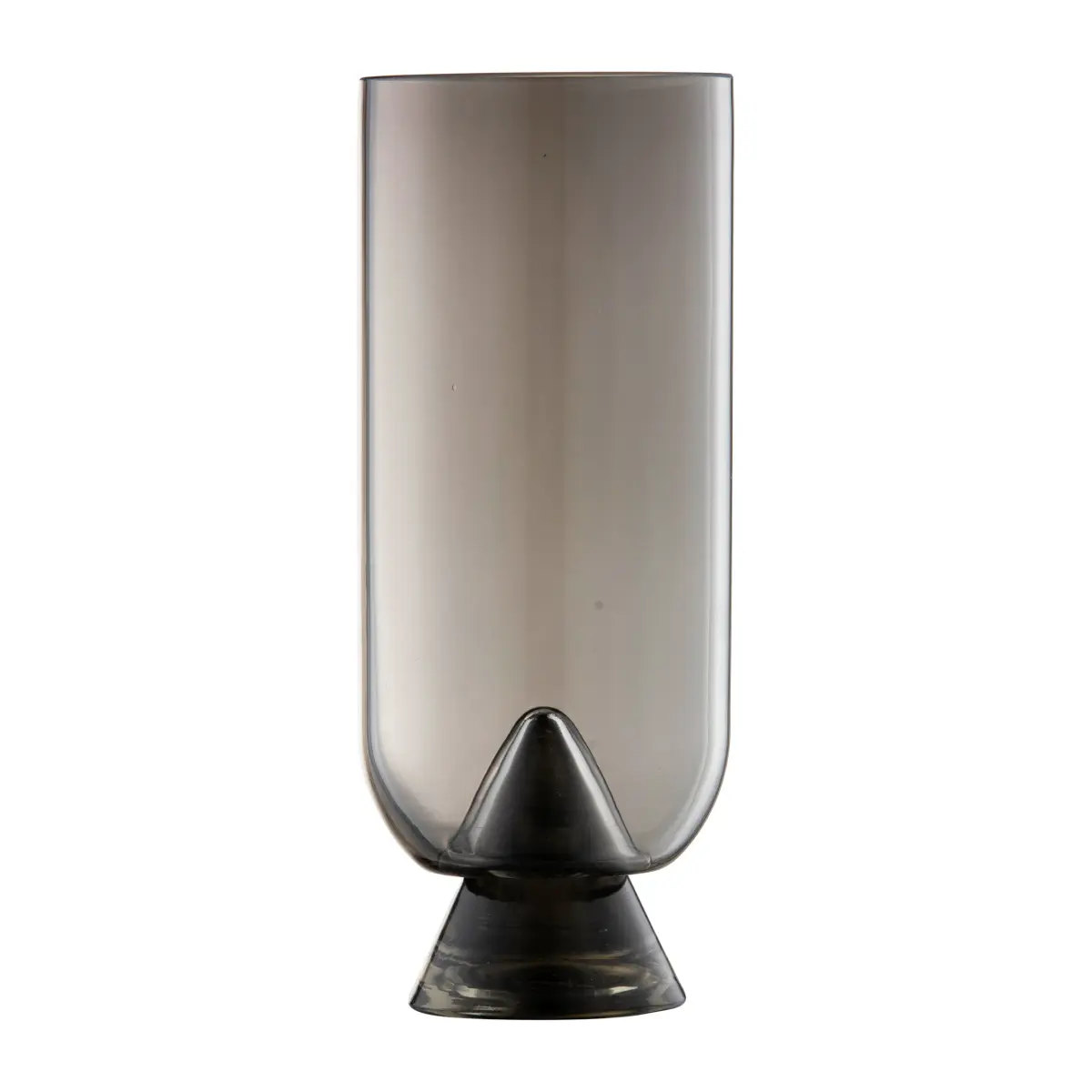 Glacies vase 34 cm, Svart