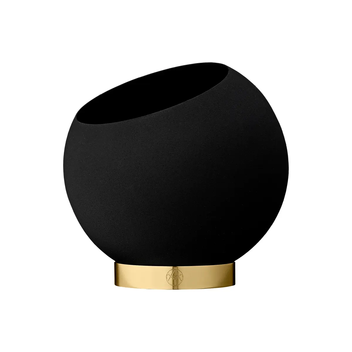 Globe blomsterpotte Ø17 cm, Black