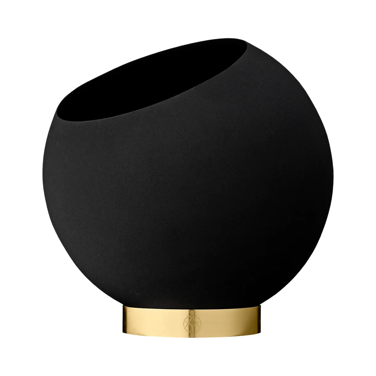Globe blomsterpotte Ø21 cm, Black