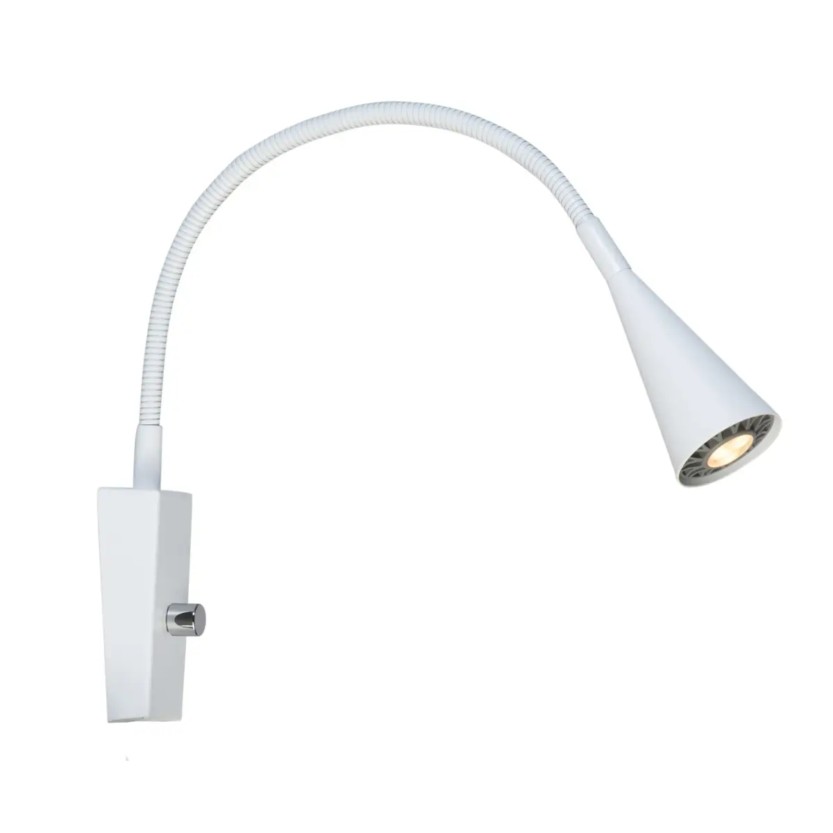 Ledro vegglampe, Matthvit