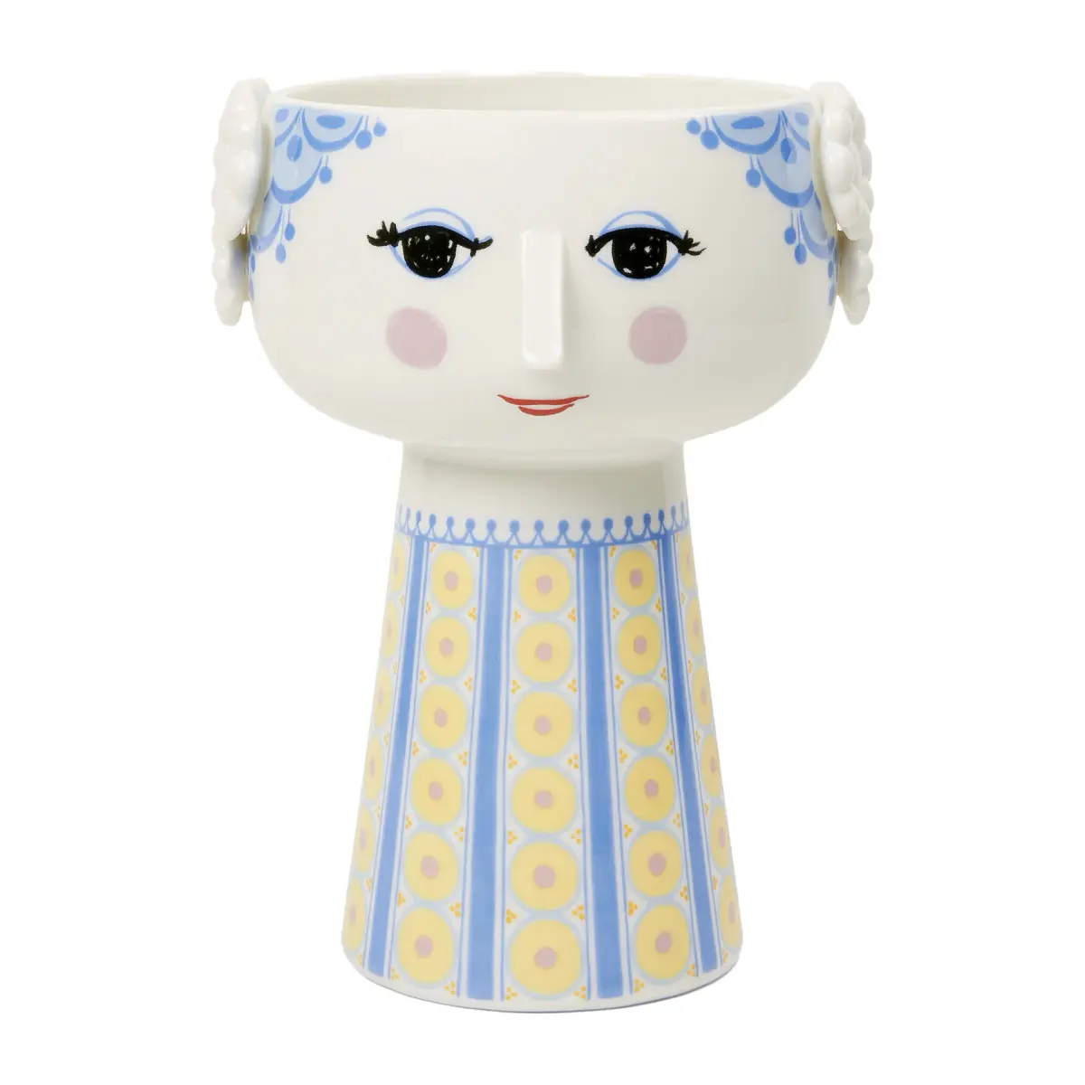 Eva vase 18,5 cm, Blå-blå