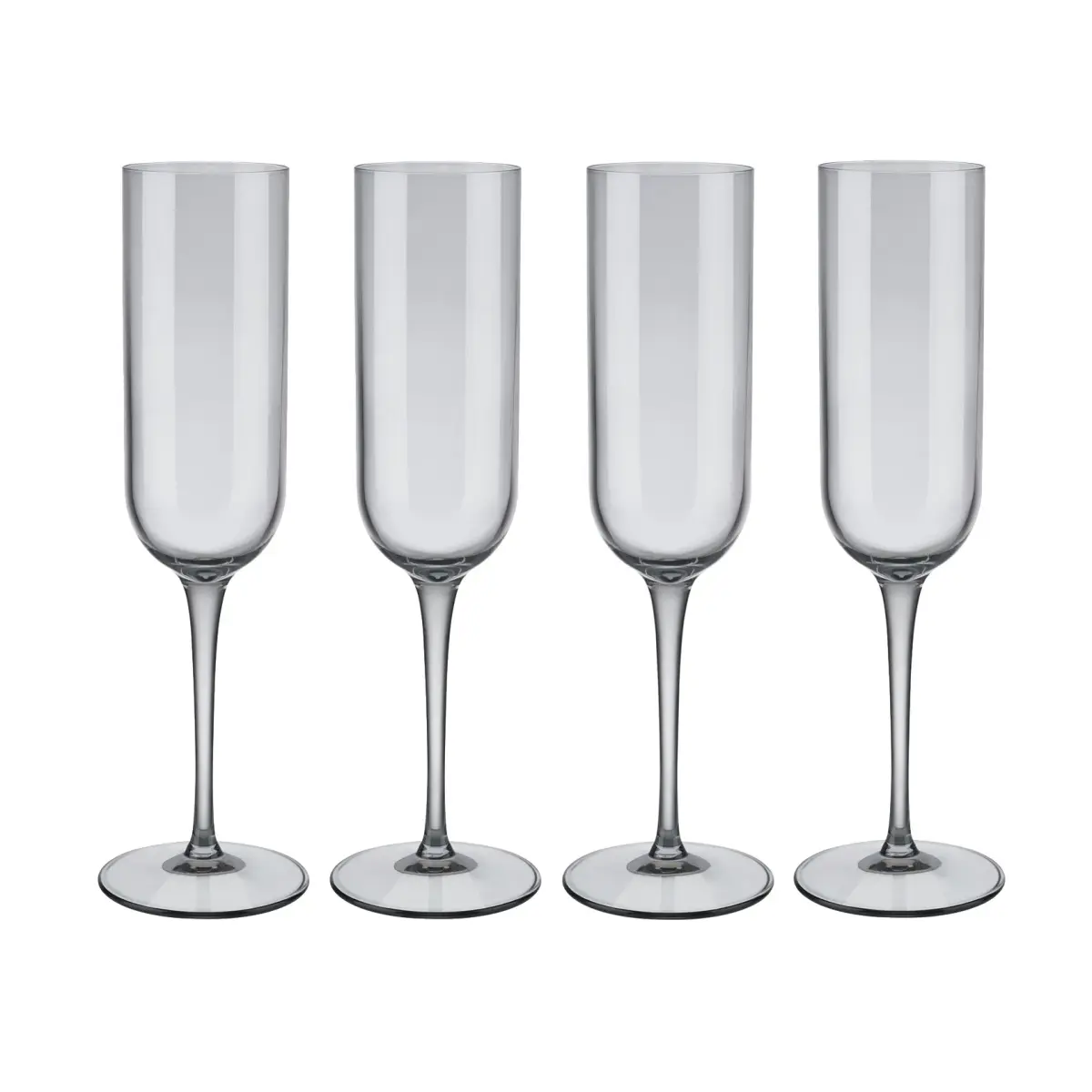 Fuum champagneglass 21 cl 4-pakning, Smoke