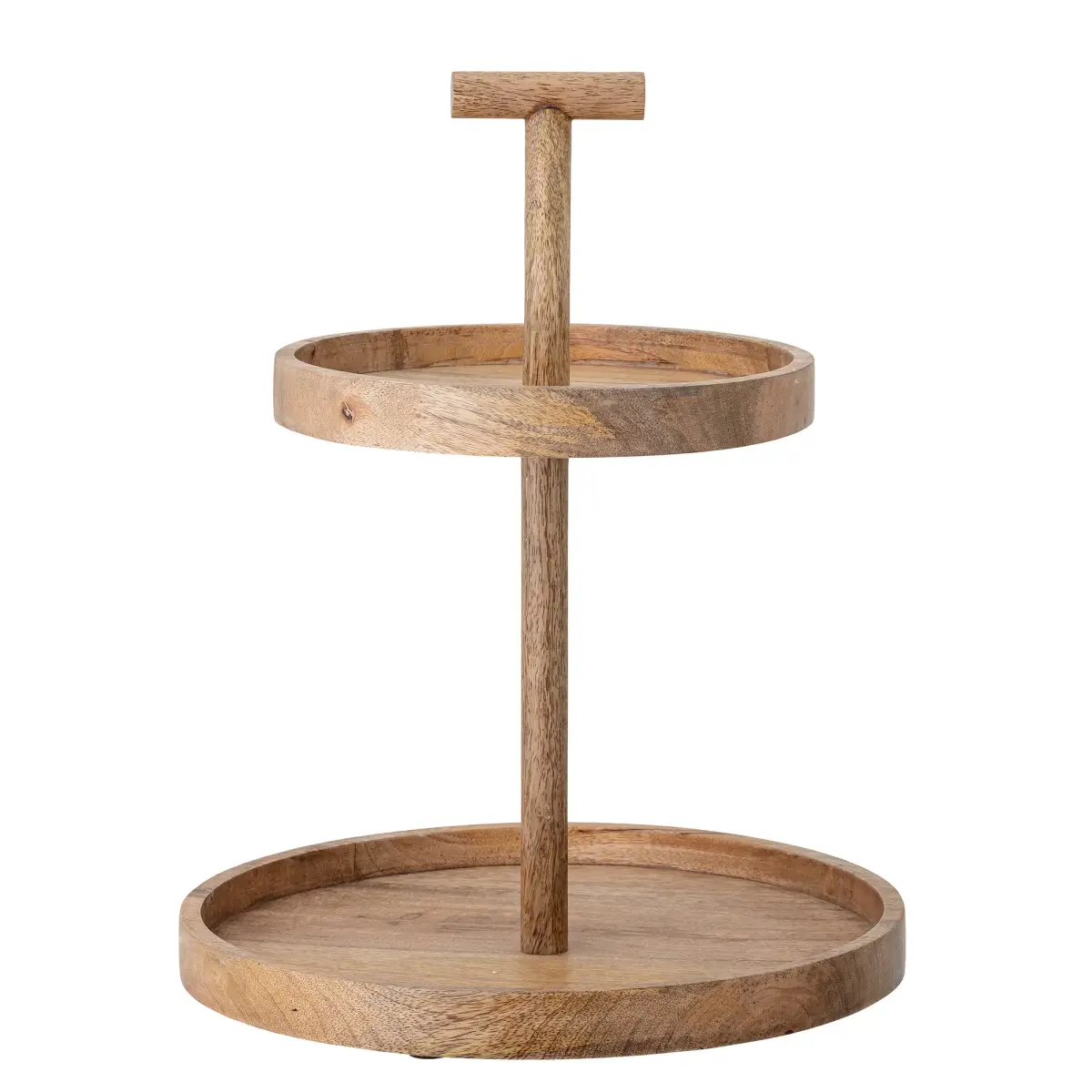 Bloomingville kakefat mangotre 41,5 cm, Brun