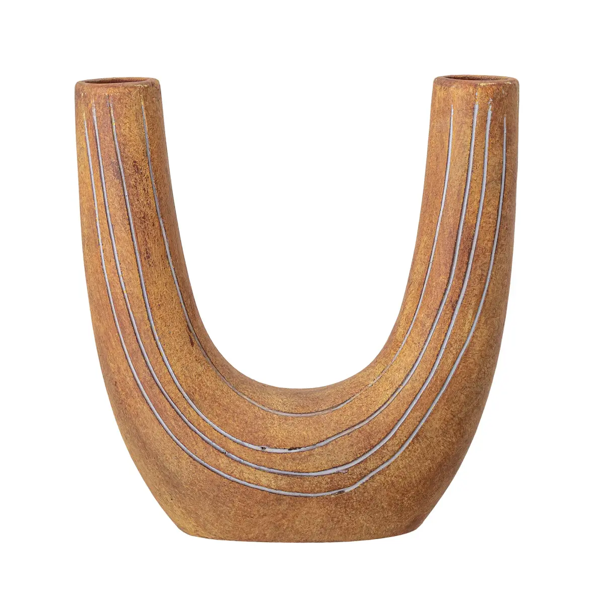 Bloomingville vase terrakotta 26 cm, Brun