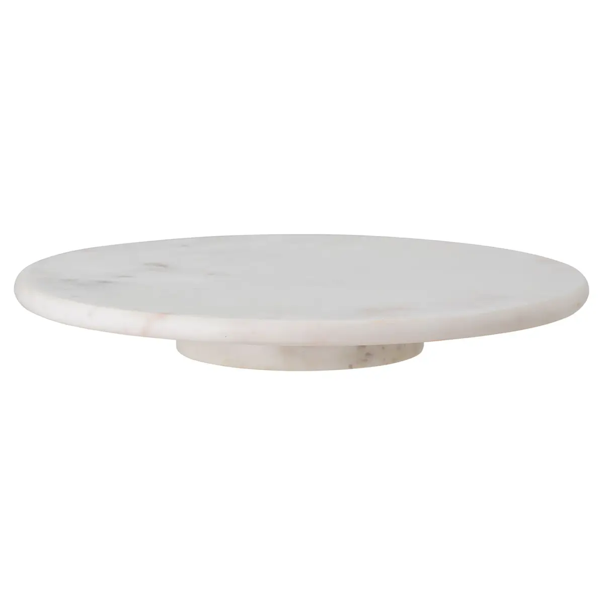 Ellin serveringsfat marmor Ø35,5 cm, Hvit