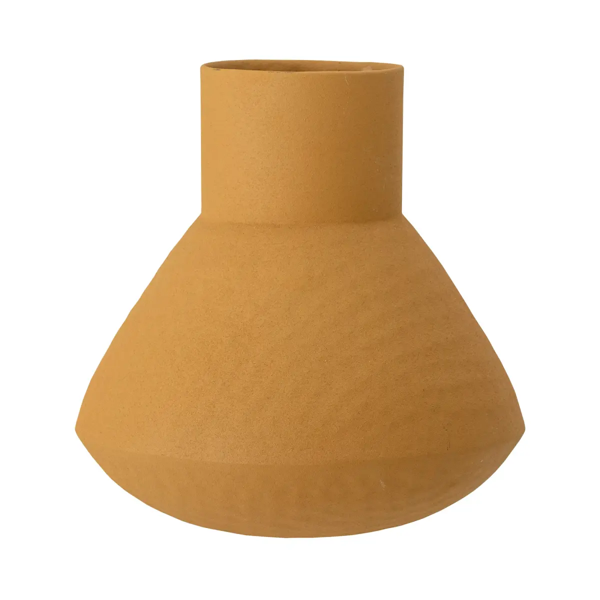 Isira vase metall 20,5 cm, Gul