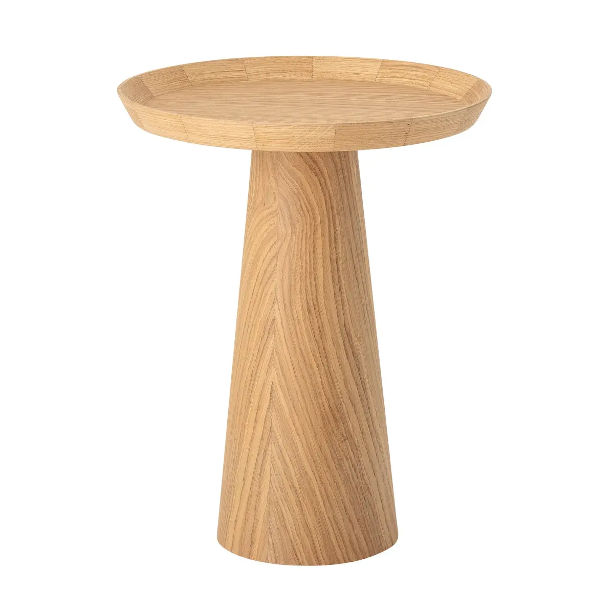 Luana sidebord Ø44 cm, Eik
