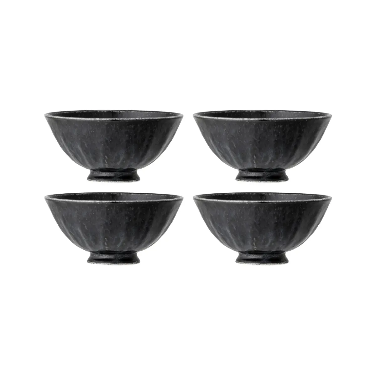 Yoko skål 13,5 cm 4-stk., Svart
