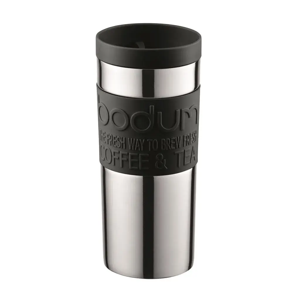 Bodum Travel Termokopp stål liten, sort