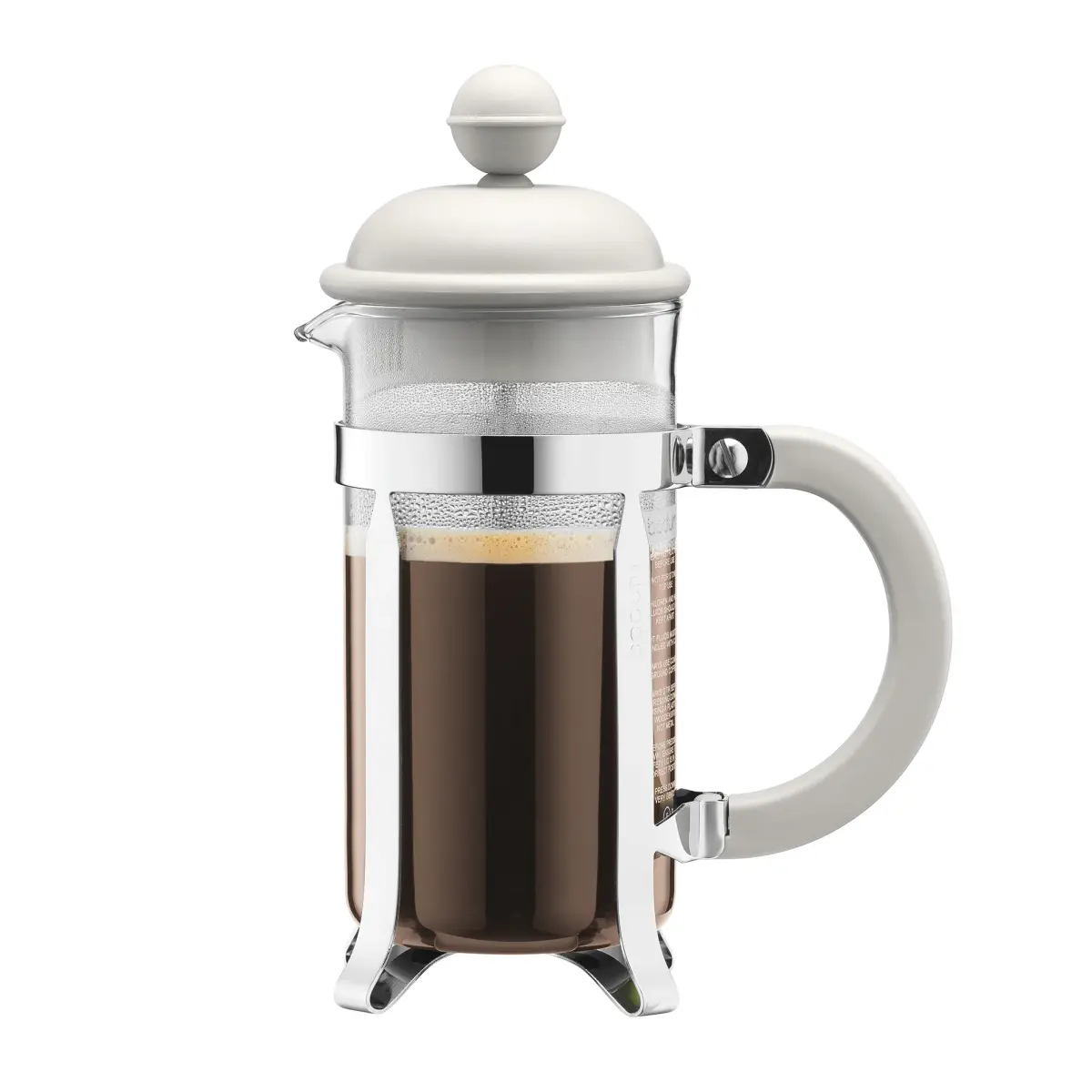 Caffettiera presskanne hvit, 3 kopper