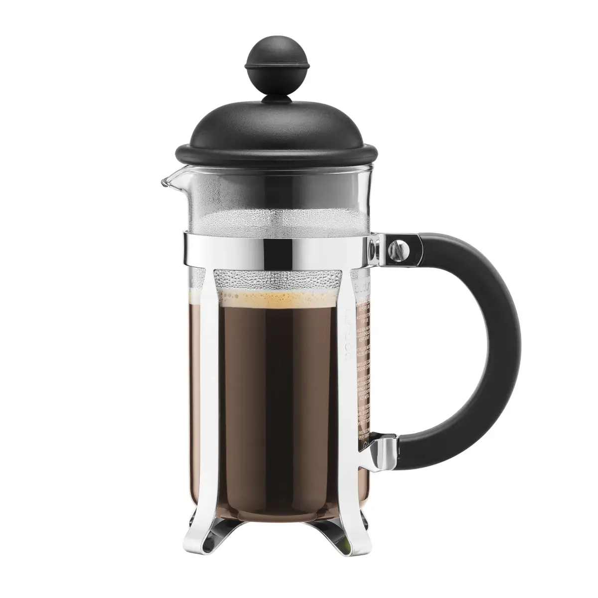 Caffettiera presskanne sort, 3 kopper