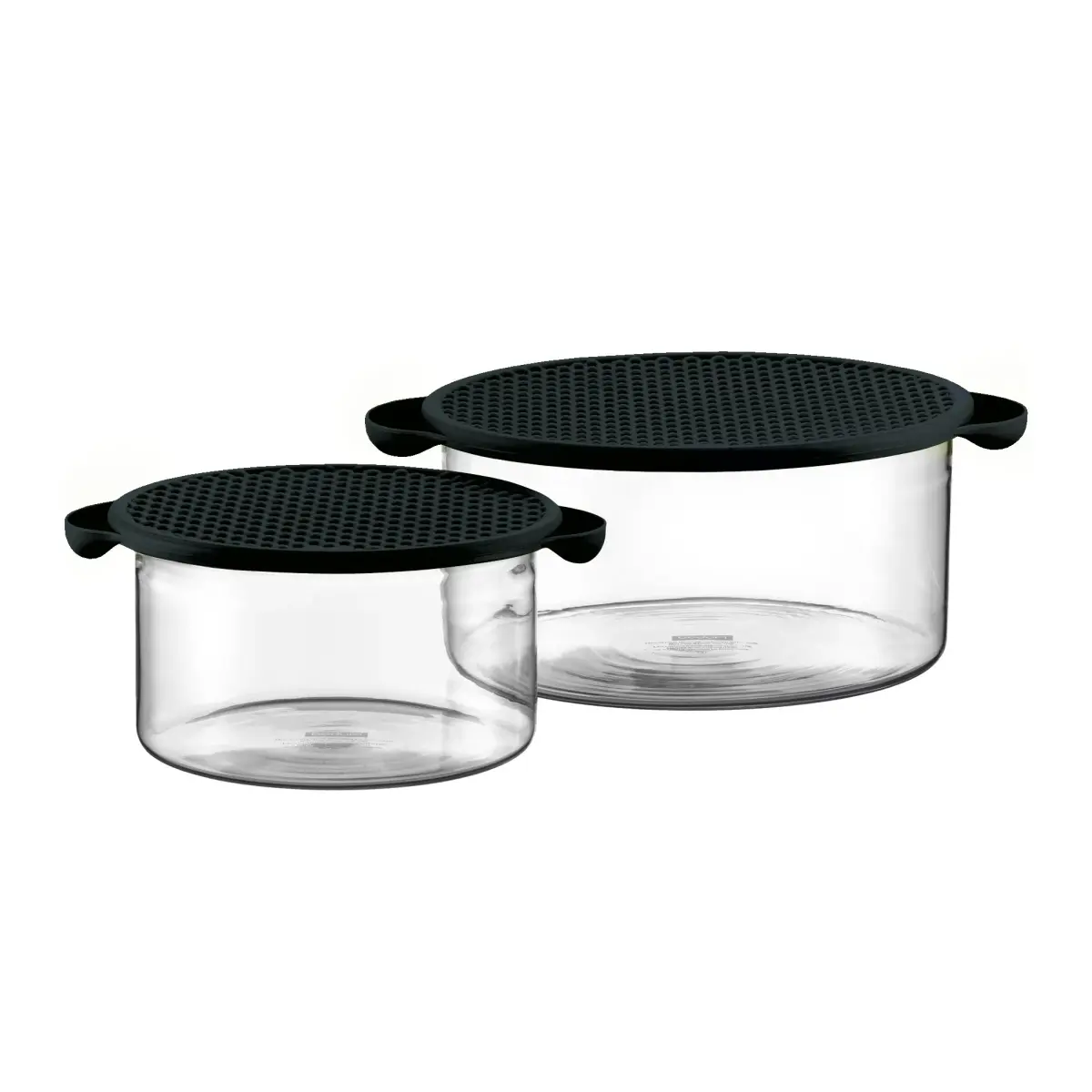 Hot Pot skål 2-pakn., sort