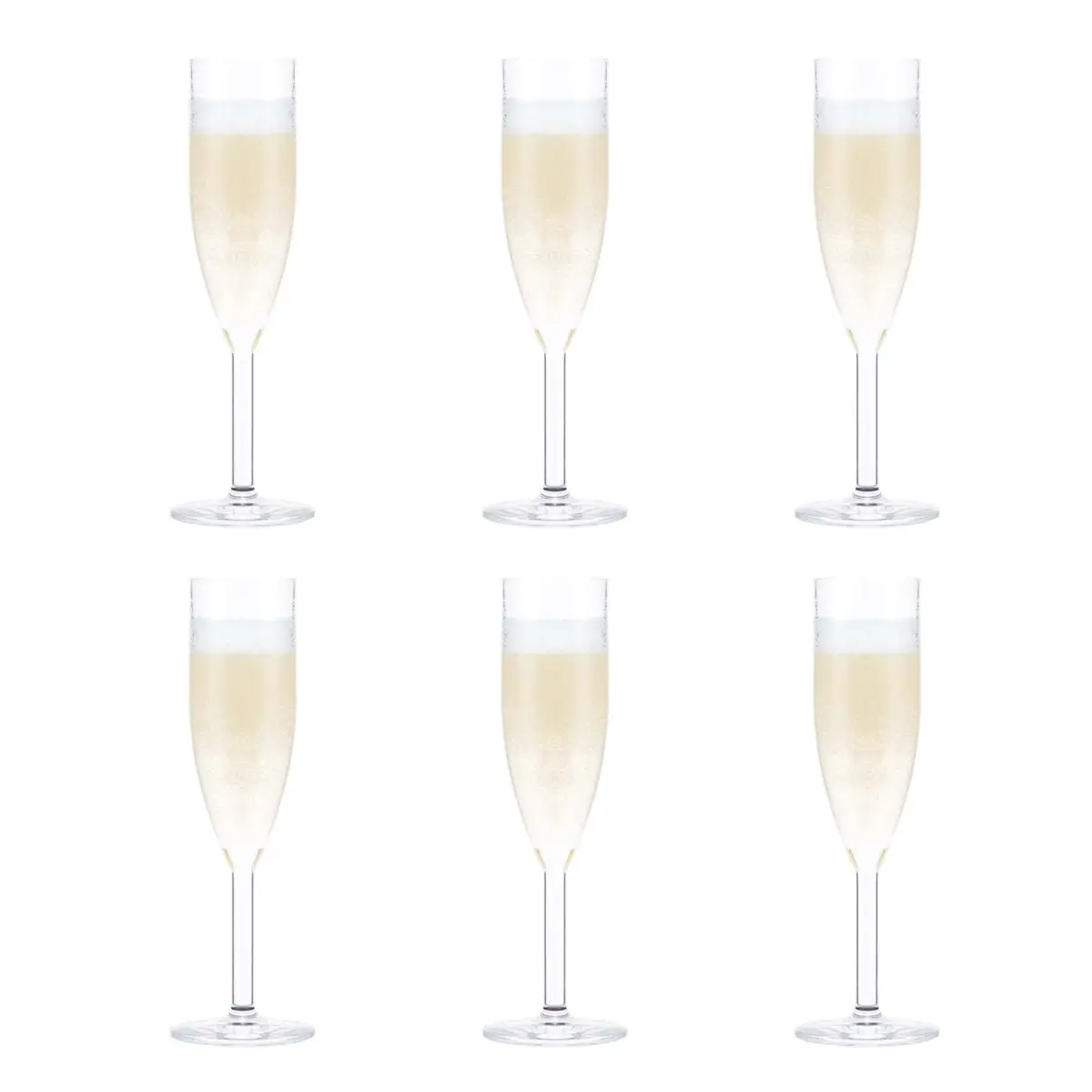 Oktett champagneglass 6-stk., 12 cl