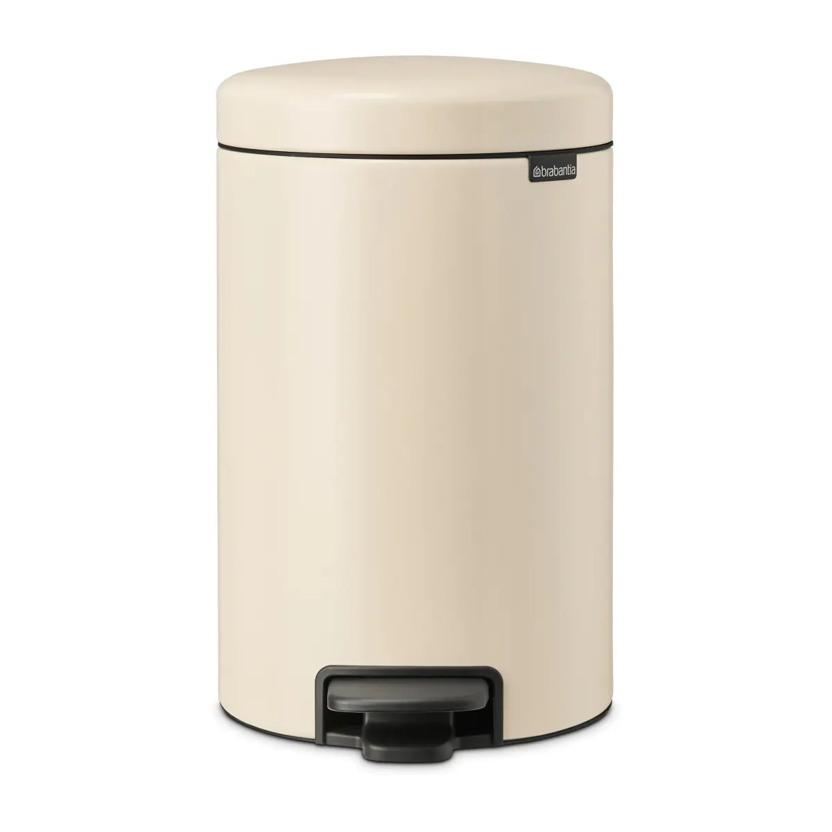 New Icon pedalbøtte 12 liter, Soft beige