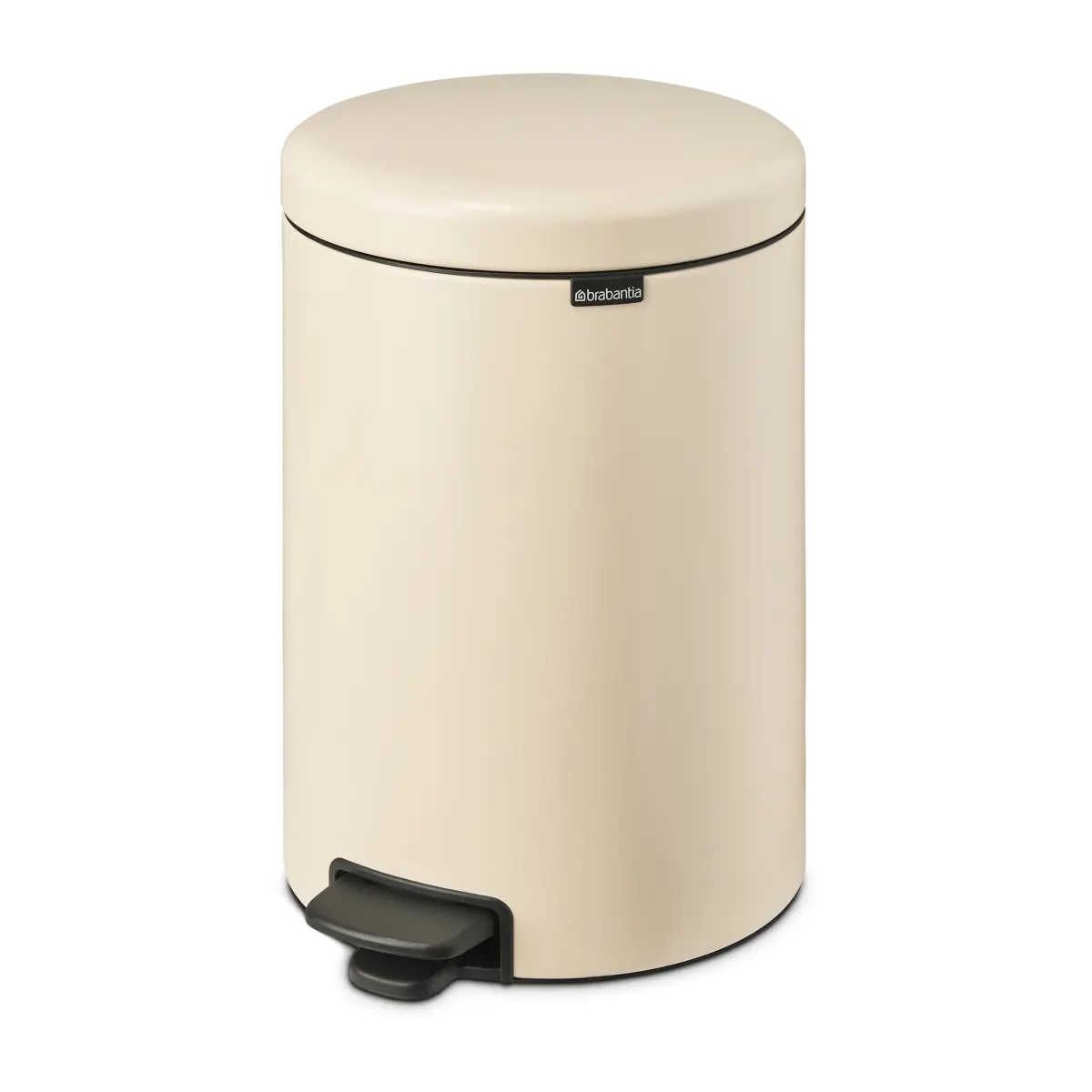 New Icon pedalbøtte 20 liter, Soft beige
