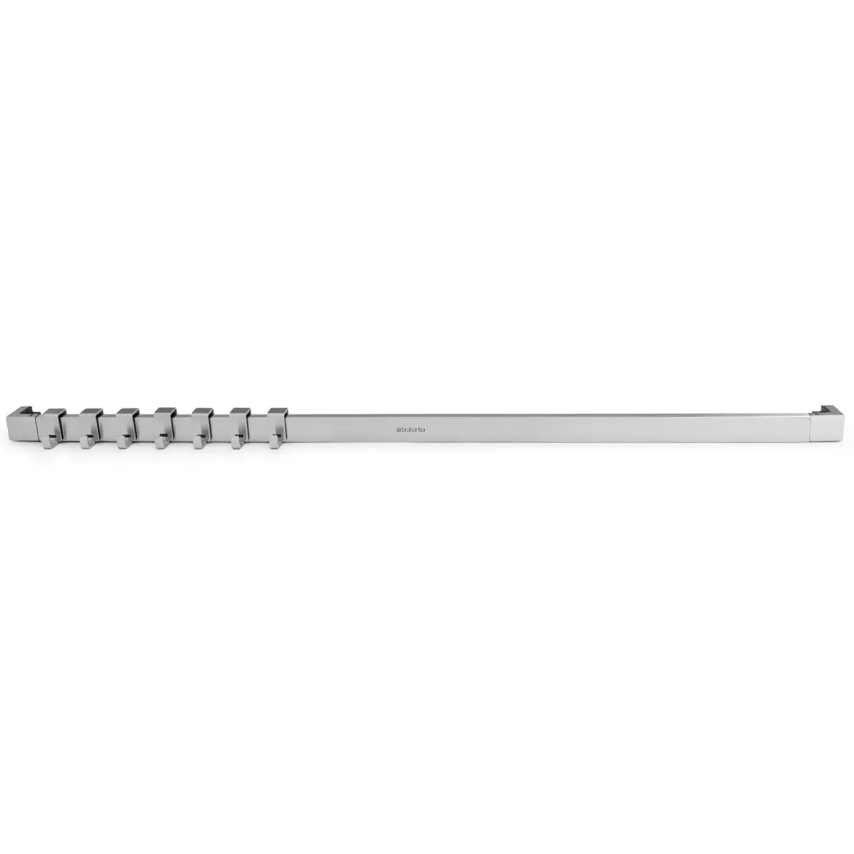 Profile redskapslist 60 cm, Mattbørstet stål