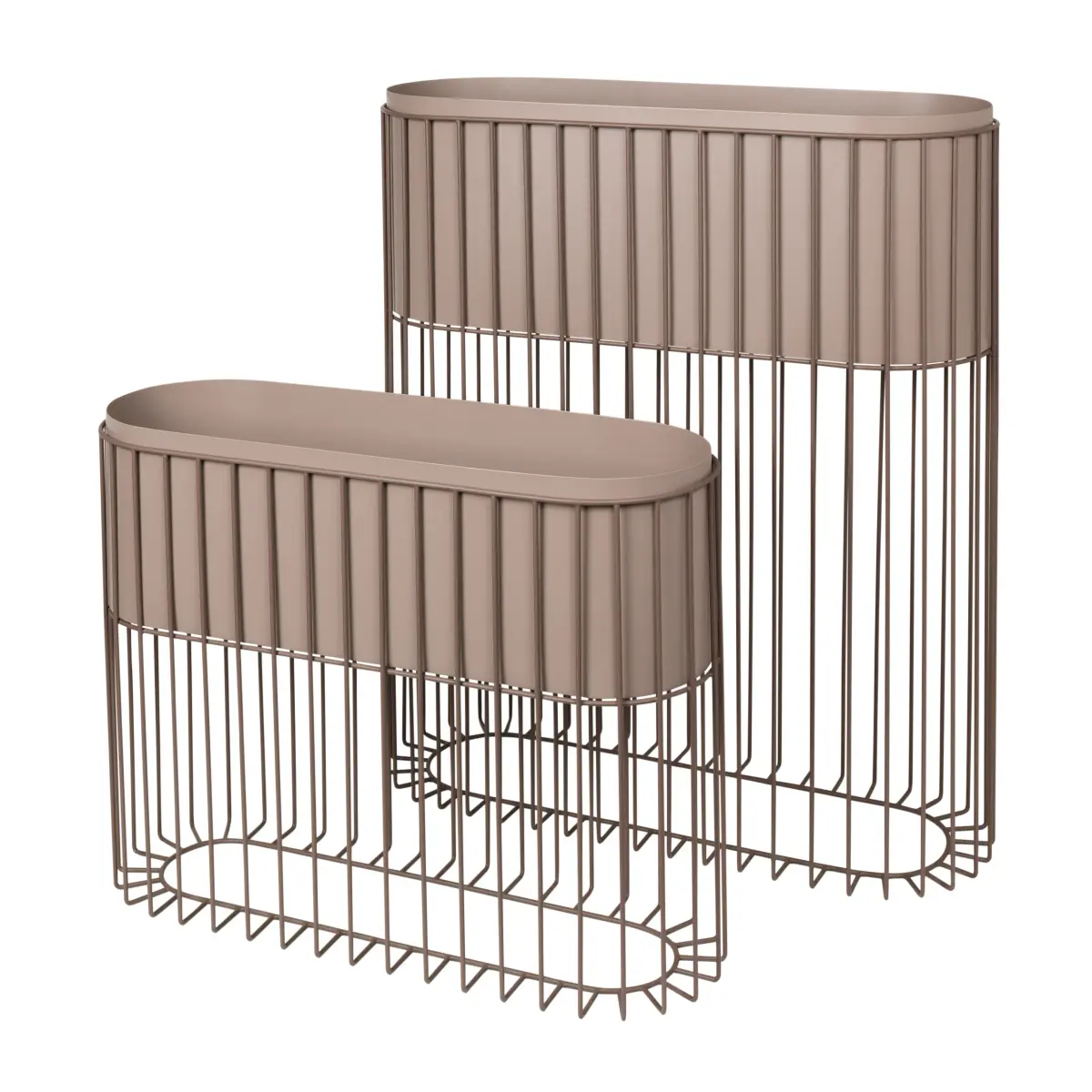 Fenja blomsterboks sett, Simply taupe warm grey
