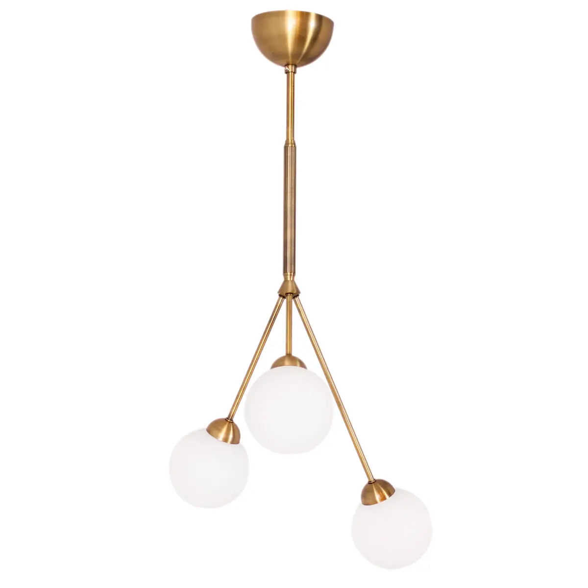 3Some taklampe, Antikkgull