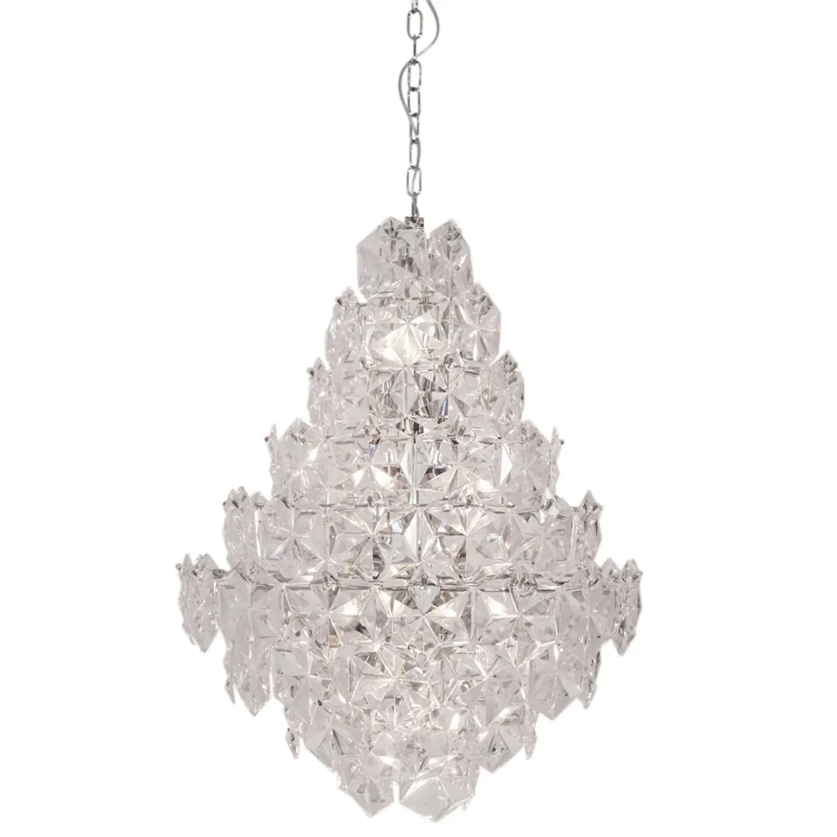 Monarque taklampe, krom
