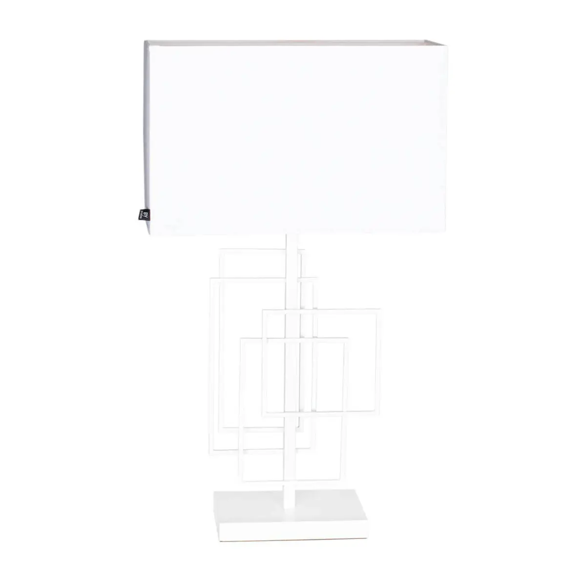 Paragon bordlampe 69 cm, Matt hvit