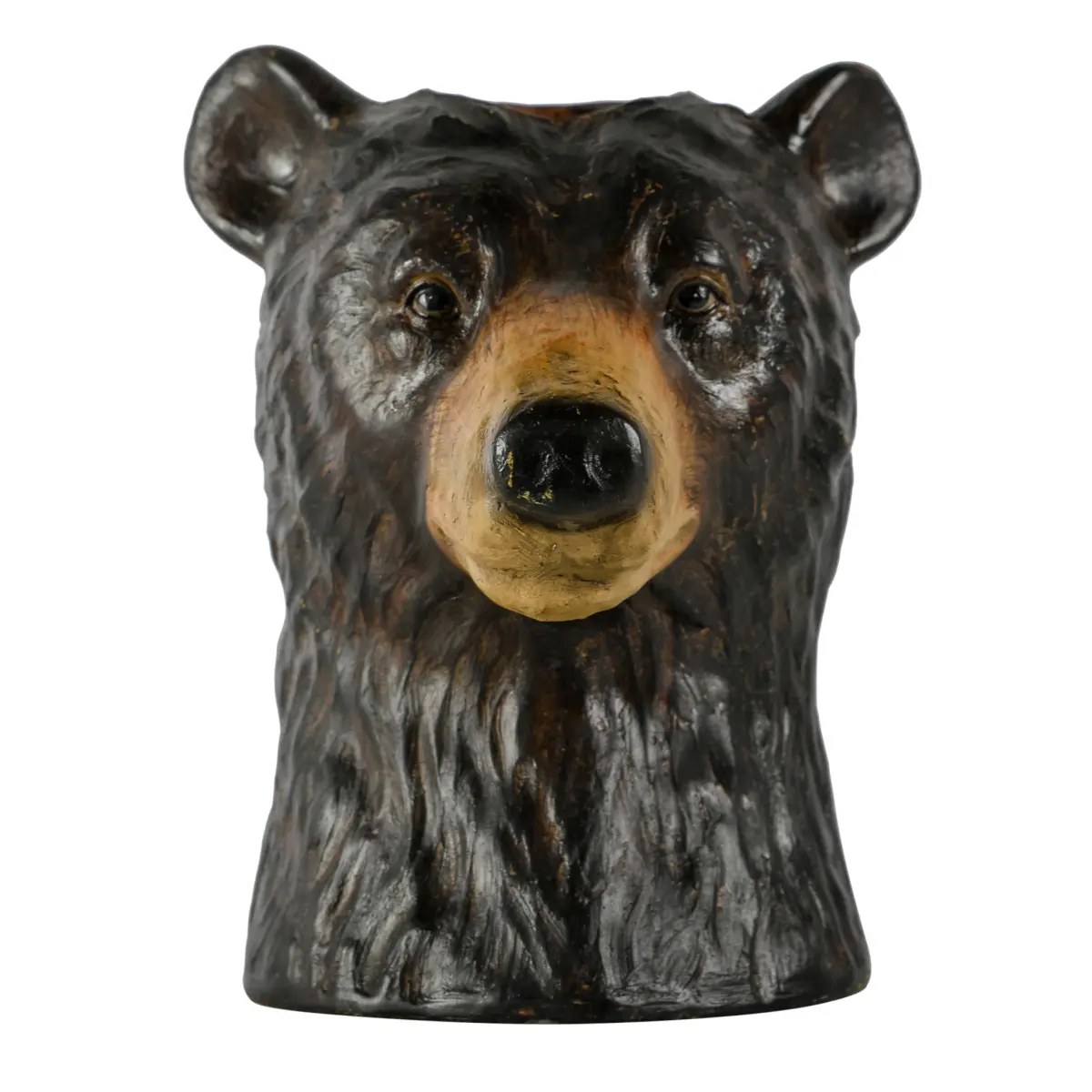 Bear vase, Brun