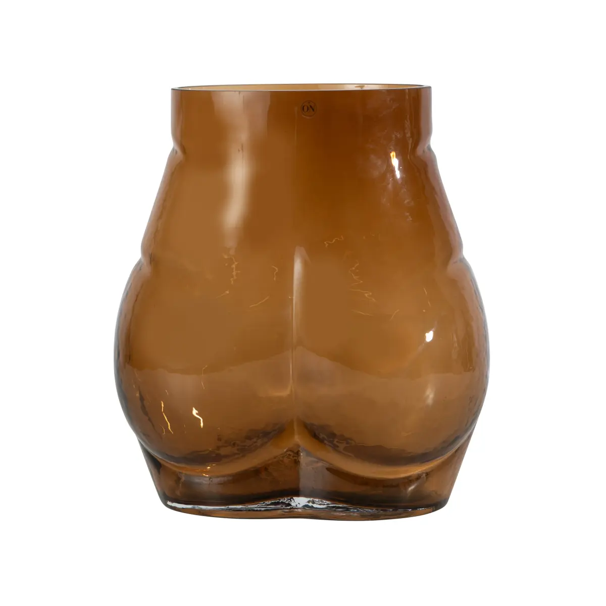 Butt vase 23 cm, Brun