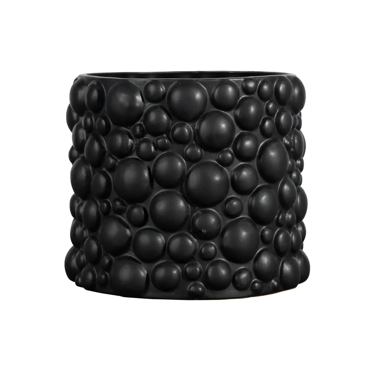 Celeste krukke xs Ø18 cm, Svart