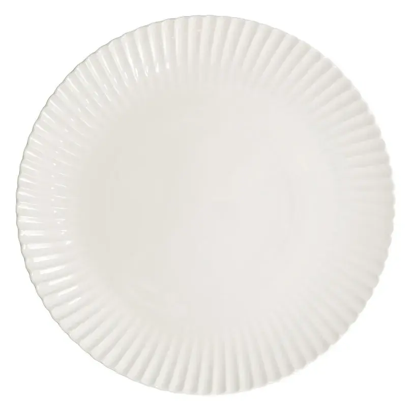 Frances tallerken 27 cm, Hvit