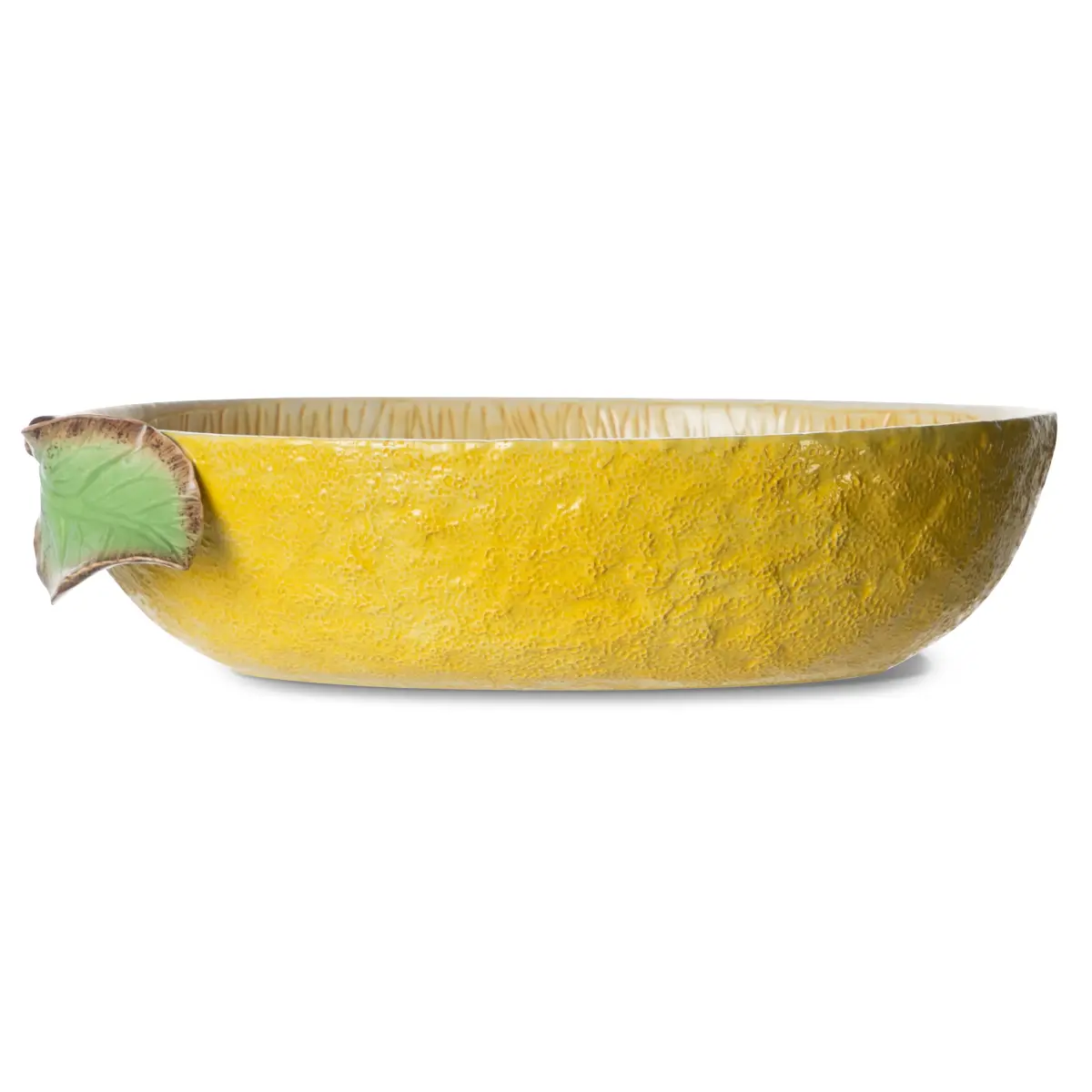 Lemon skål 32 cm, Gul