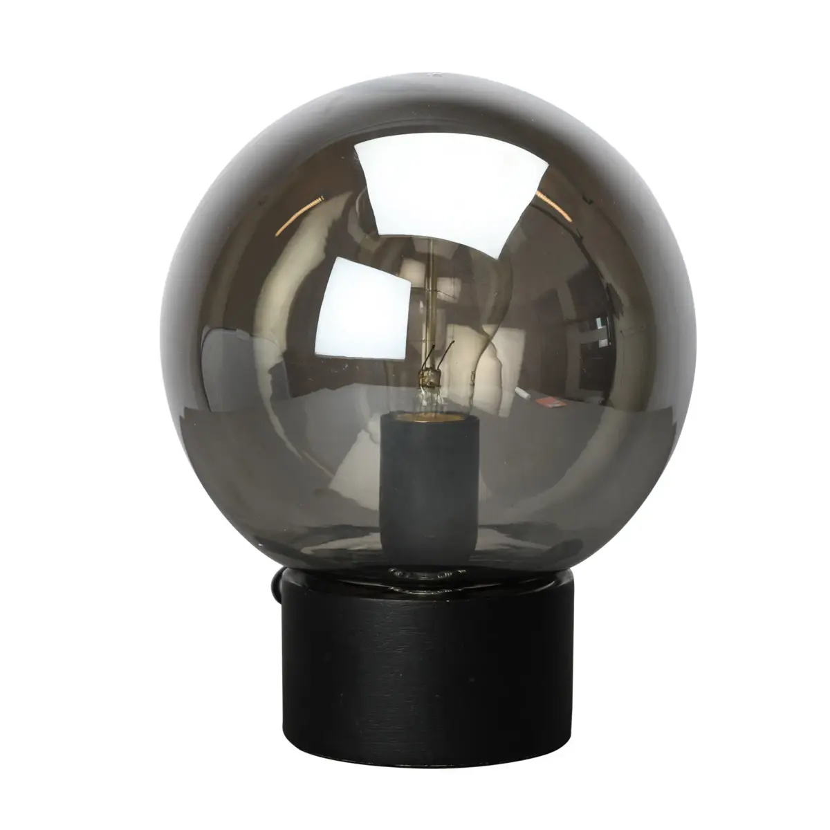 Magic bordlampe, Svart-sølv