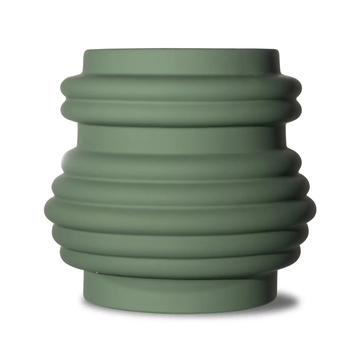 Mila vase 25 cm, Grønn