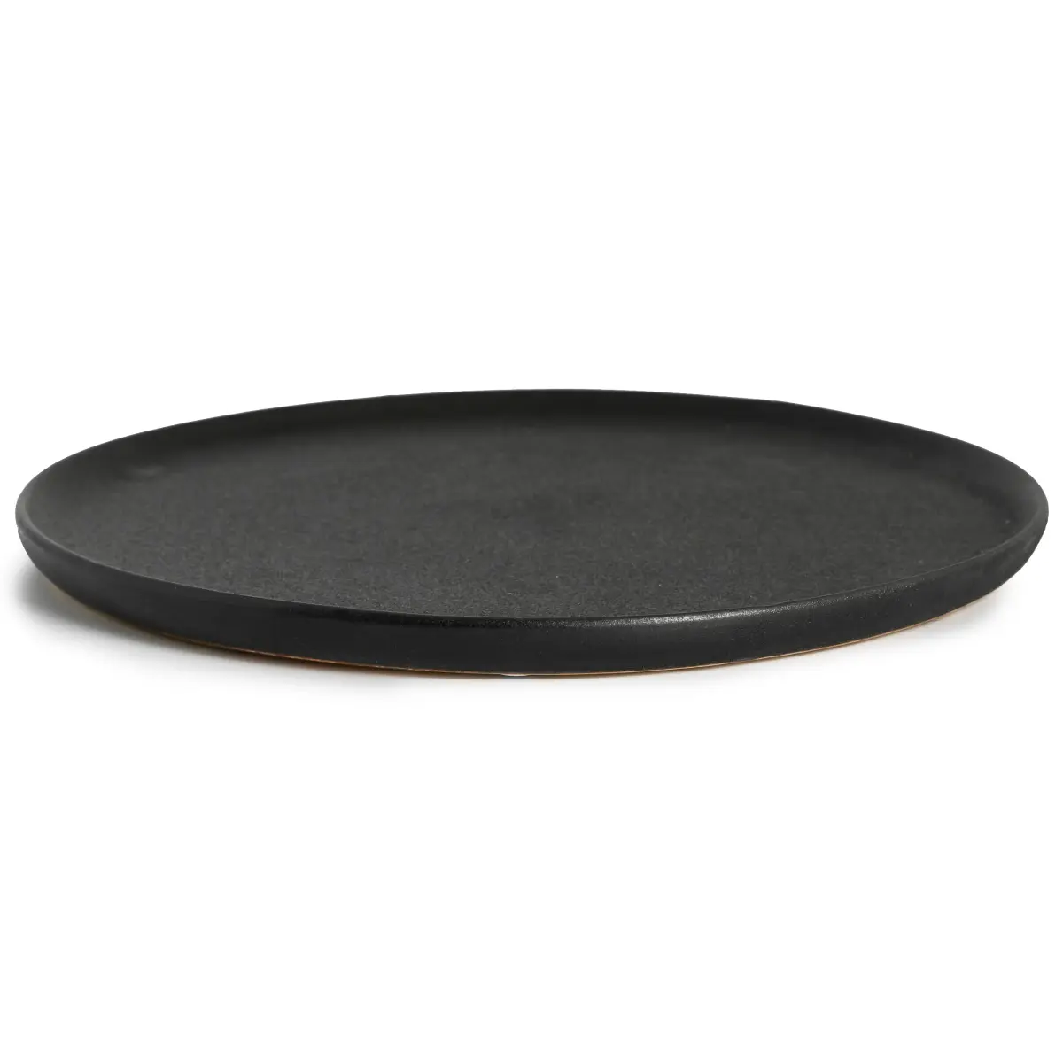 Raw Black tallerken Ø 27 cm, Svart