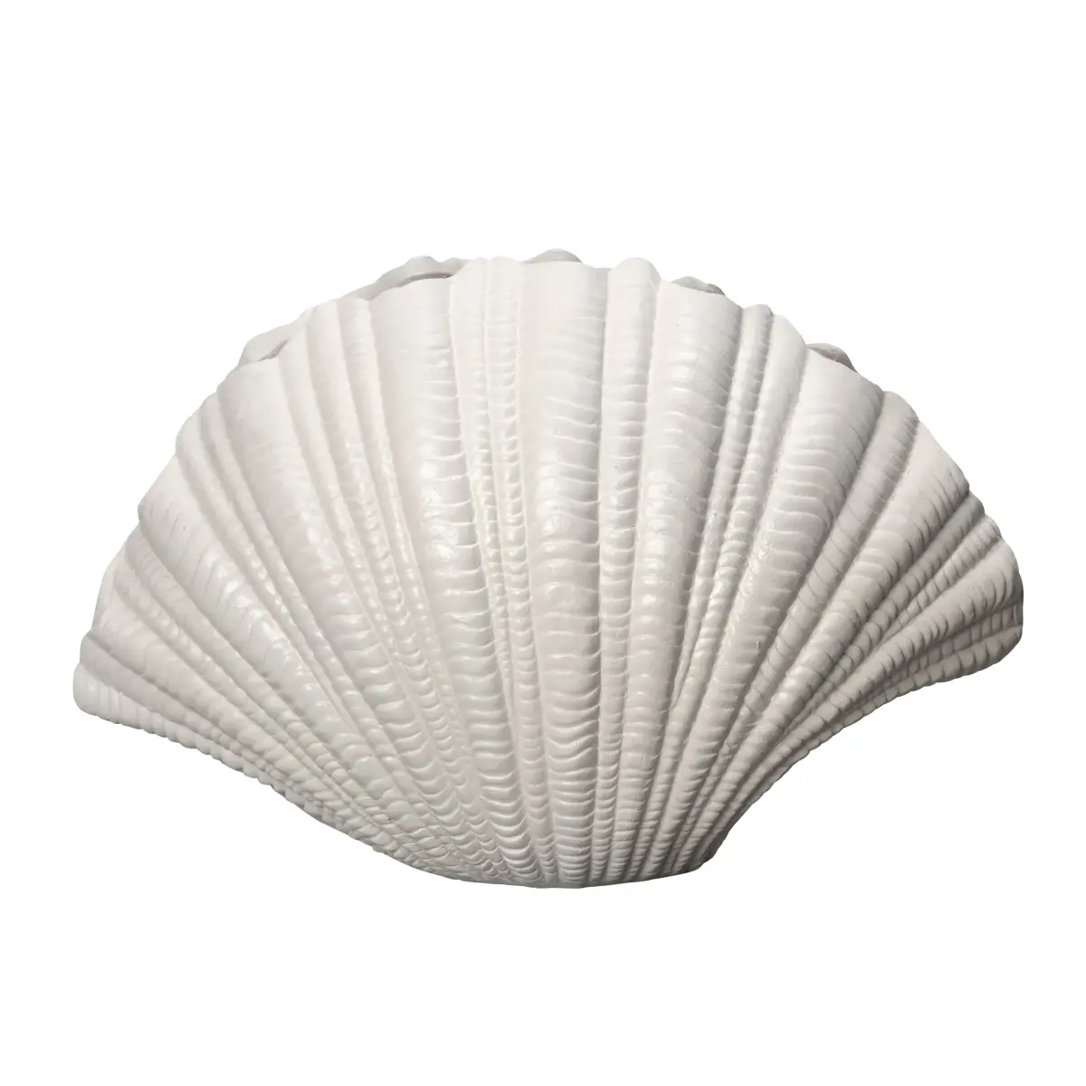 Shell vase, Hvit