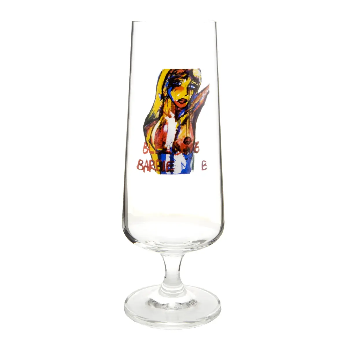 Bleeding Barbie ølglass, 50 cl