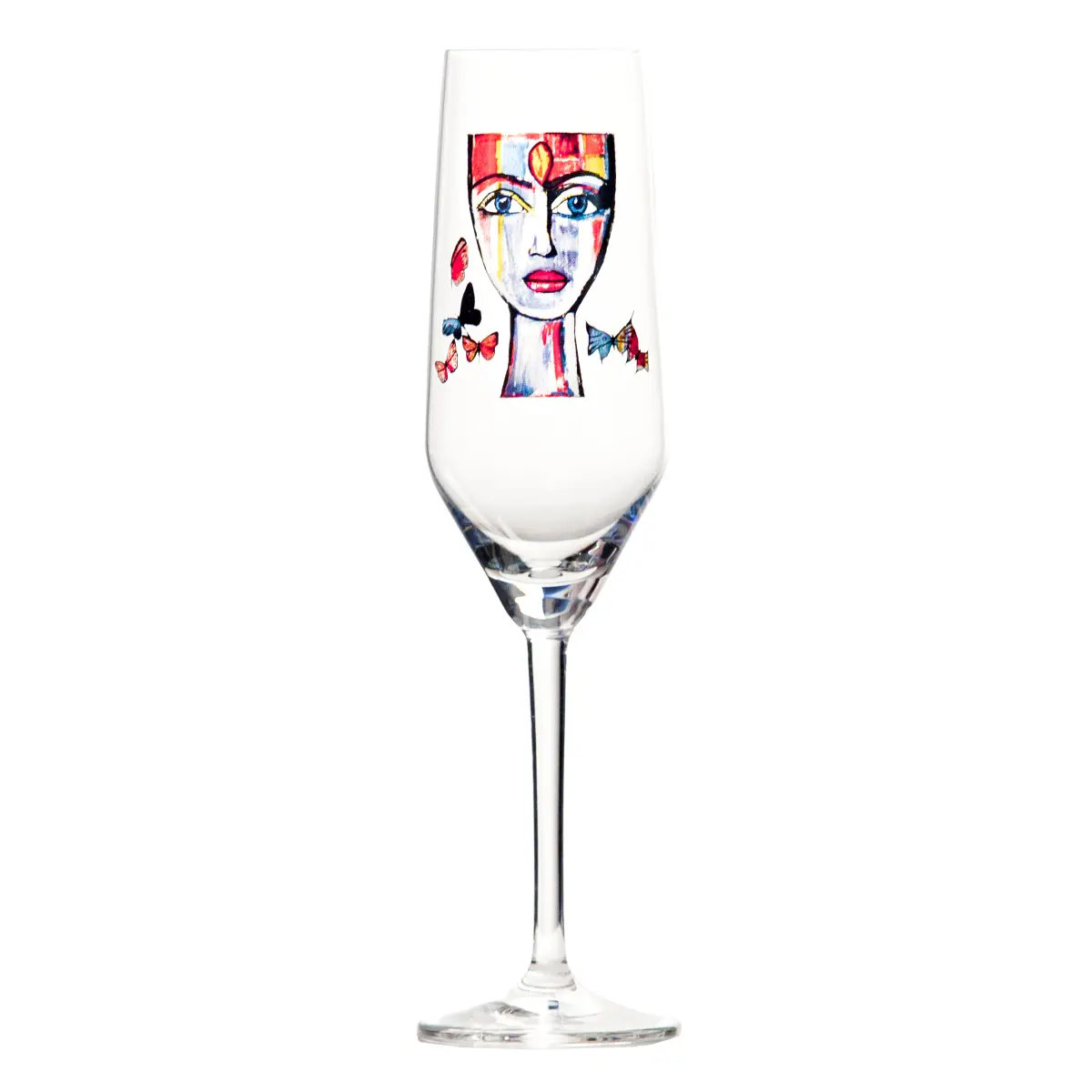 Butterfly Messenger champagneglass, 30 cl