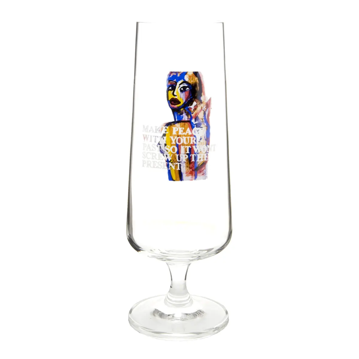 Make Peace ølglass, 50 cl
