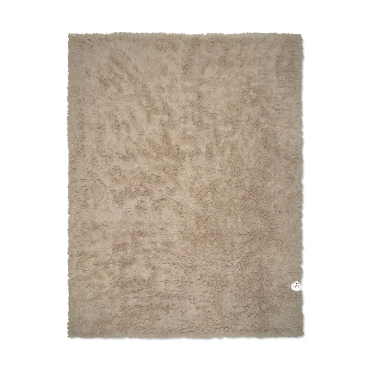 Cloudy ullteppe 200x300 cm, Beige