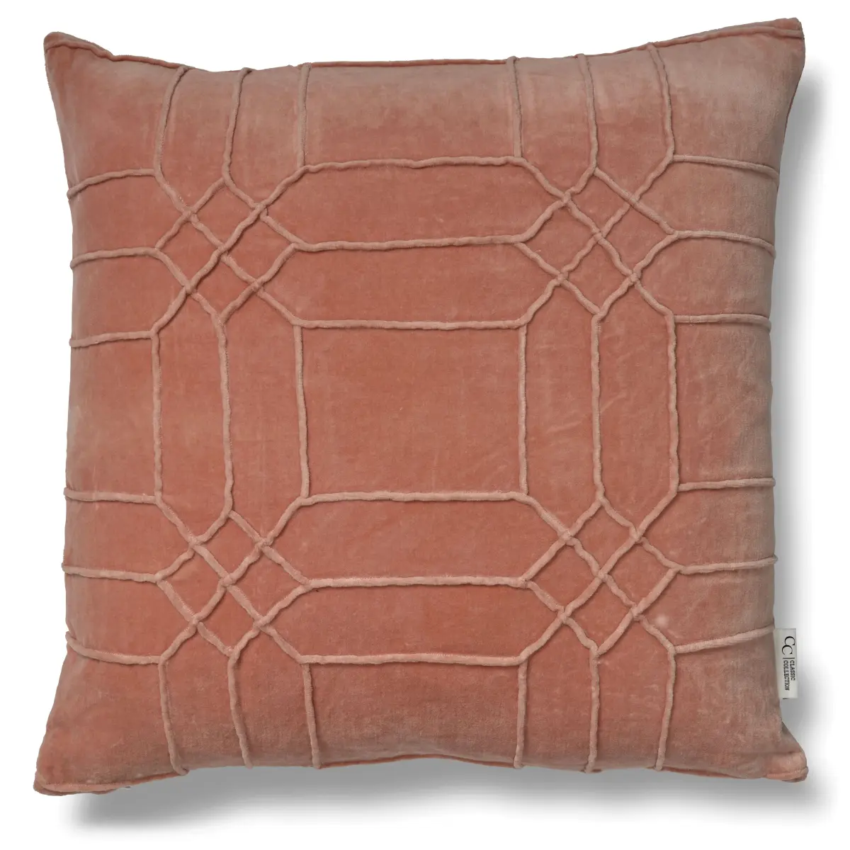 Dehli putevar 50 x 50 cm, Dusty coral