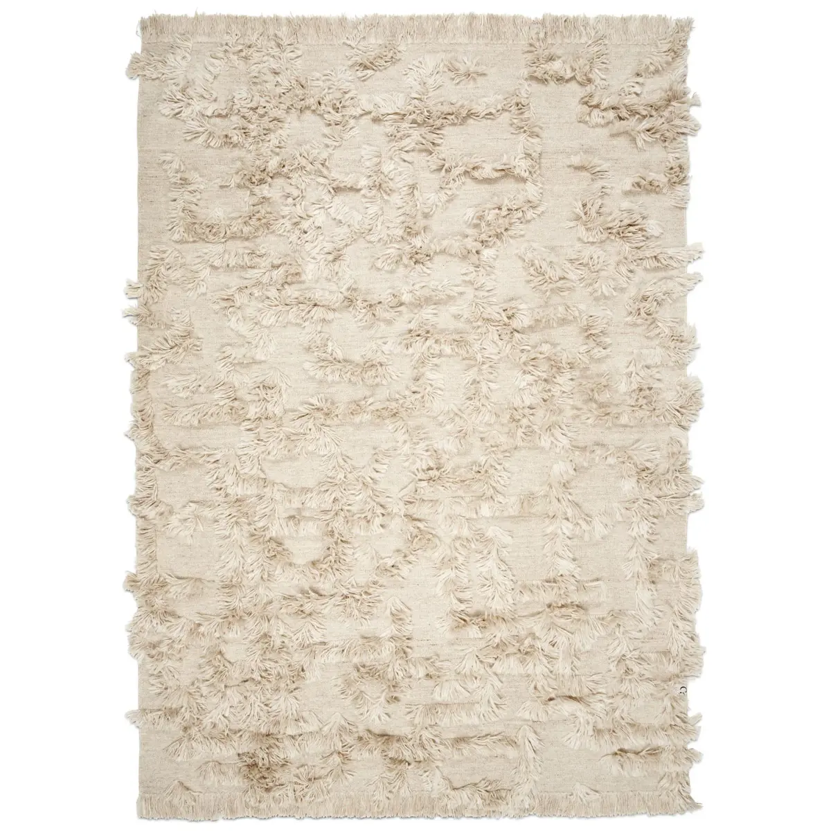 Rio ullteppe 250 x 350 cm, Beige