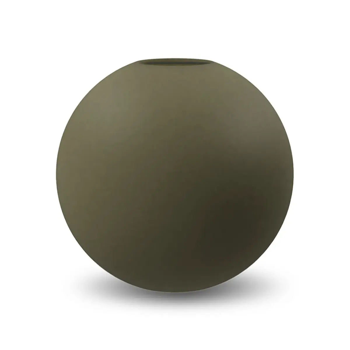 Ball vase olive, 20 cm