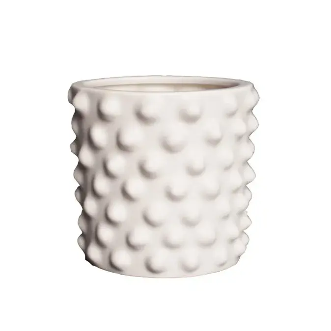 Cloudy krukke greige, Mini ø14 cm