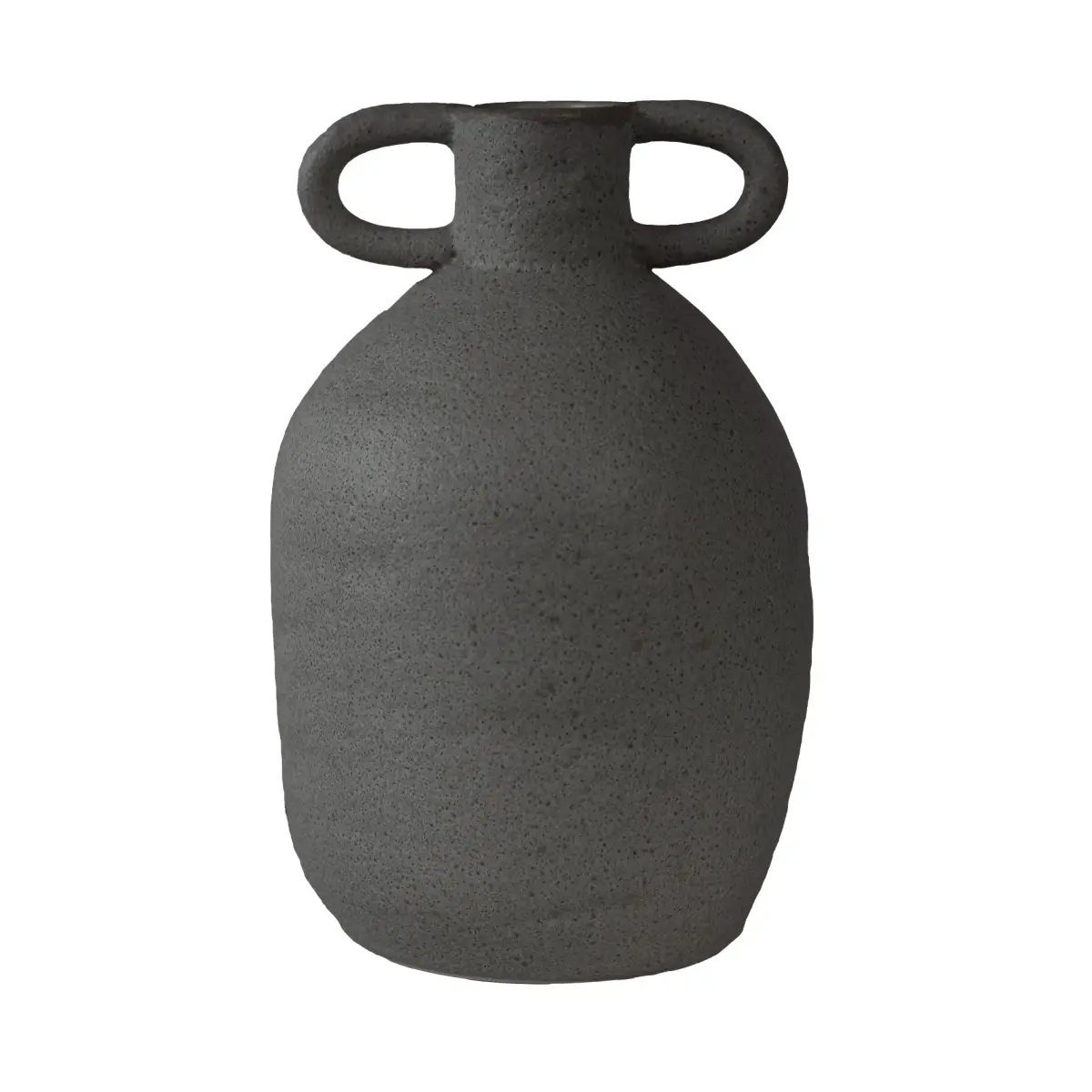 Long vase 23 cm, Black