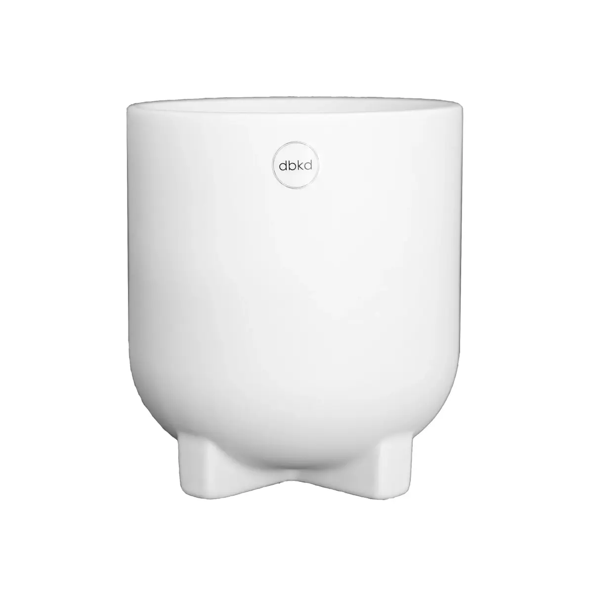 Plus krukke Ø14 cm, White