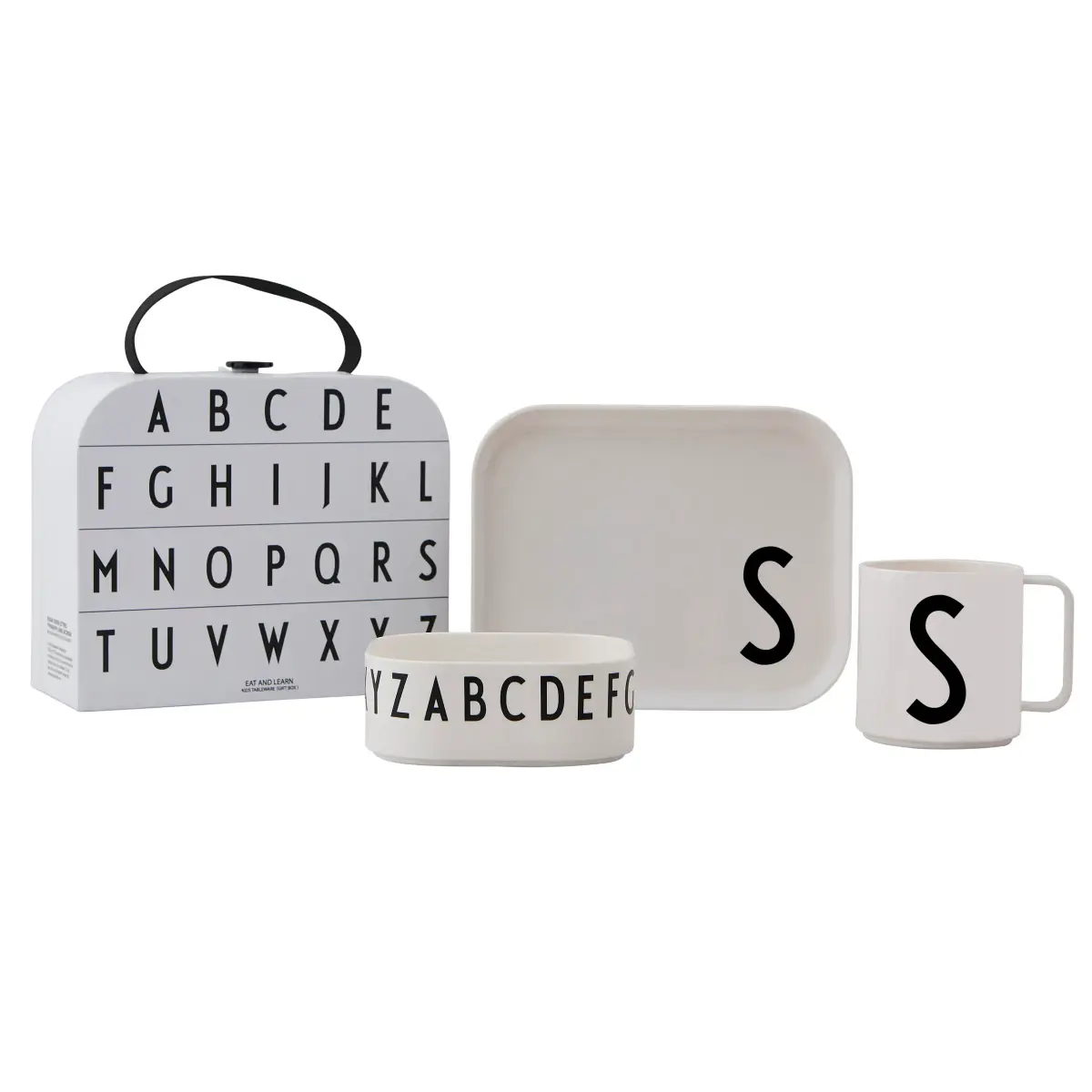 Design Letters barneservise sett, S