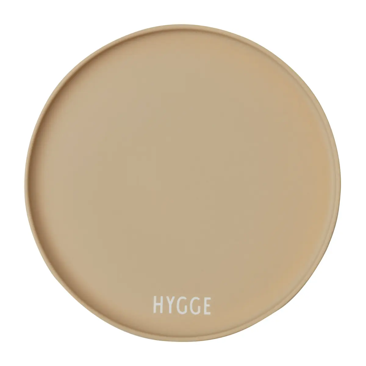 Design Letters favorittallerken Ø 22 cm, Hygge-beige