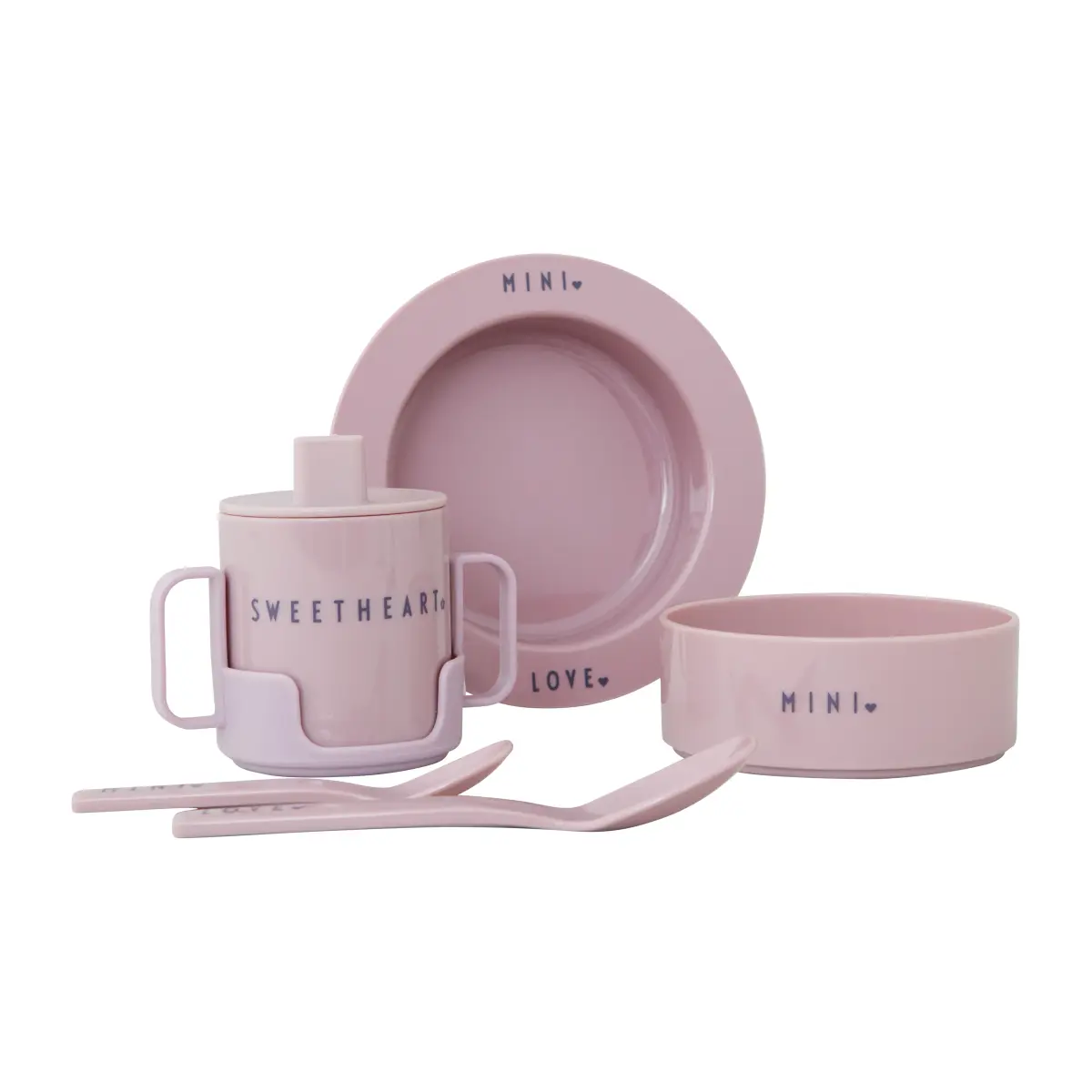 Design Letters startsett favoritt mini, Lavender