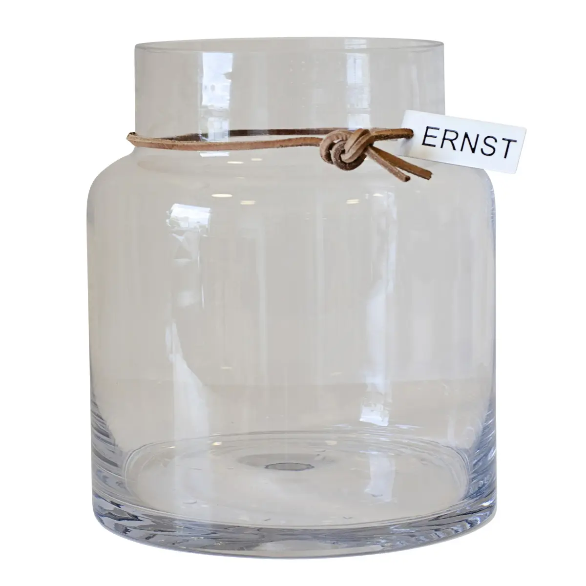Ernst glassvase H18cm Ø12,5cm, Klar