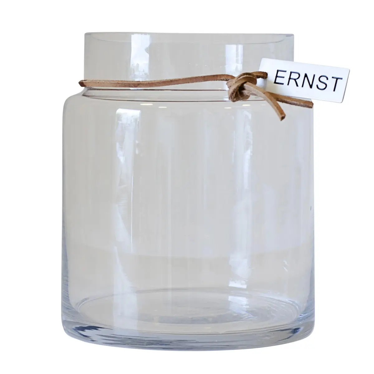 Ernst glassvase H22,5cm Ø12,5cm, Klar