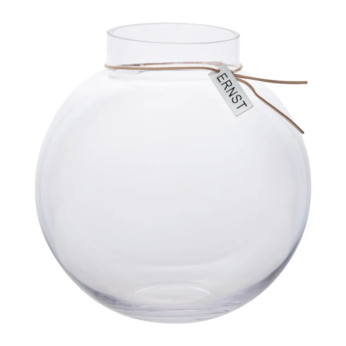 Ernst glassvase H22cm Ø21cm, Klar