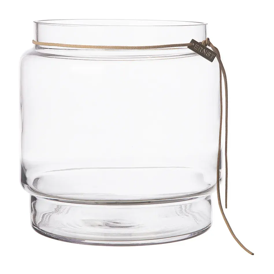 Ernst glassvase silinder H 20 cm Ø 19,8 cm, Klar